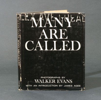 Walker Evans: Many are Called, first edition