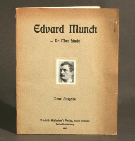 Edvard Munch, Neue Ausgabe: First edition with original woodcut