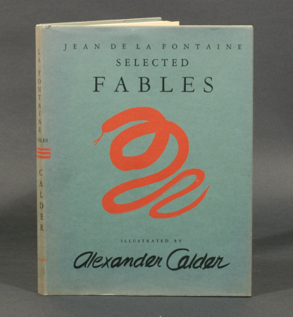 Alexander Calder: Fables, first edition with an original Calder portrait