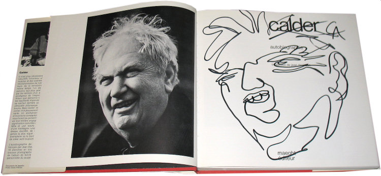 Alexander Calder: Autobiography, with original drawing