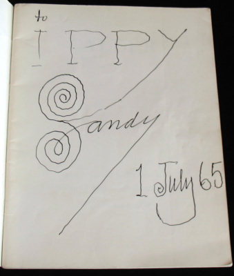 signed and inscribed by Alexander Calder