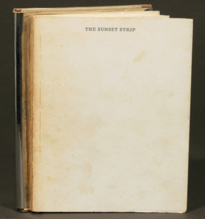 First edition of Edward Rucha's Every Building on the Sunset Strip