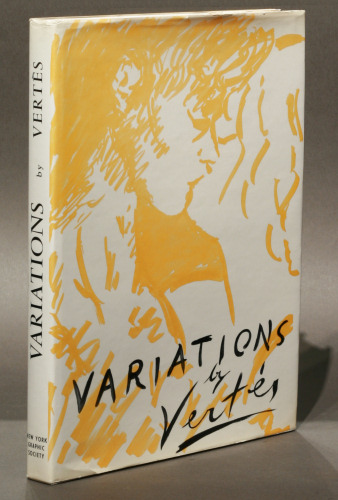 Marcel Vertes: Variations, first edition with signed lithograph